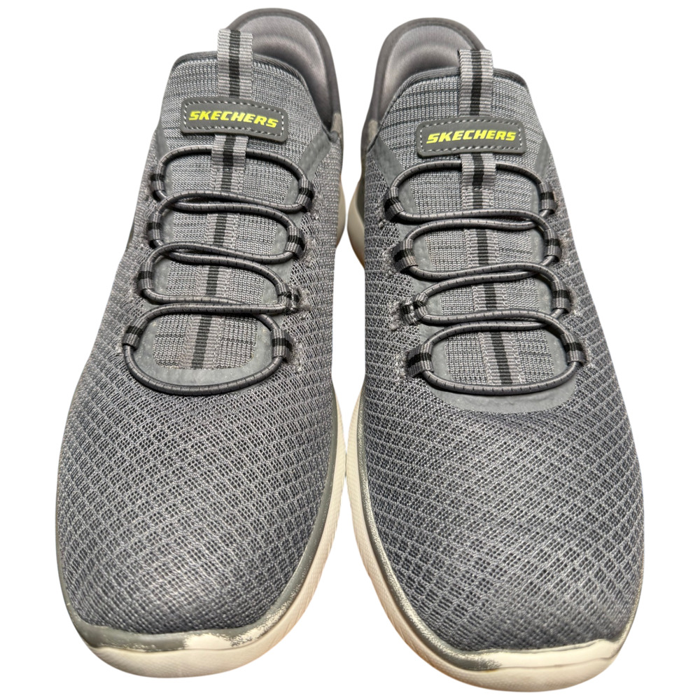 Skechers Slip-Ins Summits High Range Men's Size 9 Charcoal Hands Free Shoes - Picture 10 of 16